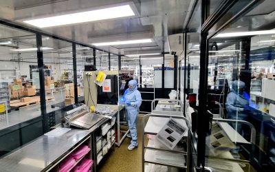 Dutron neemt nieuwe cleanroom in gebruik